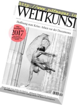 Weltkunst – Januar 2017