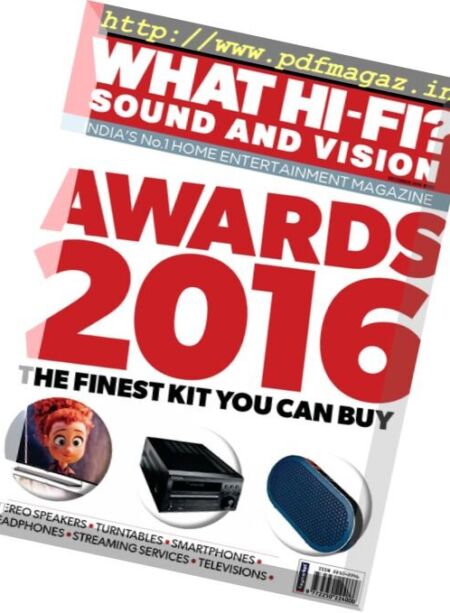 What Hi-Fi India – December 2016 Cover