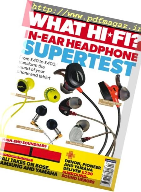 What Hi-Fi UK – February 2017 Cover