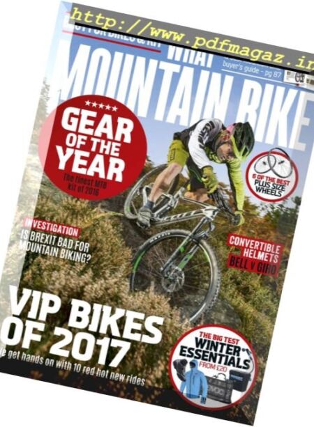 What Mountain Bike – January 2017 Cover