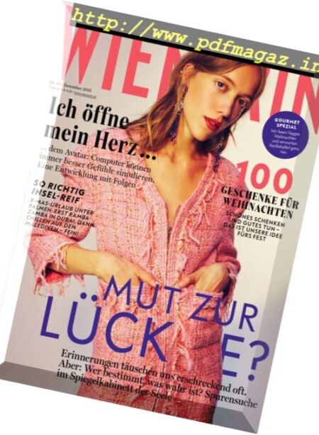 Wienerin – Dezember 2016 Cover