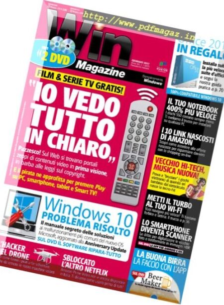 Win Magazine – Gennaio 2017 Cover