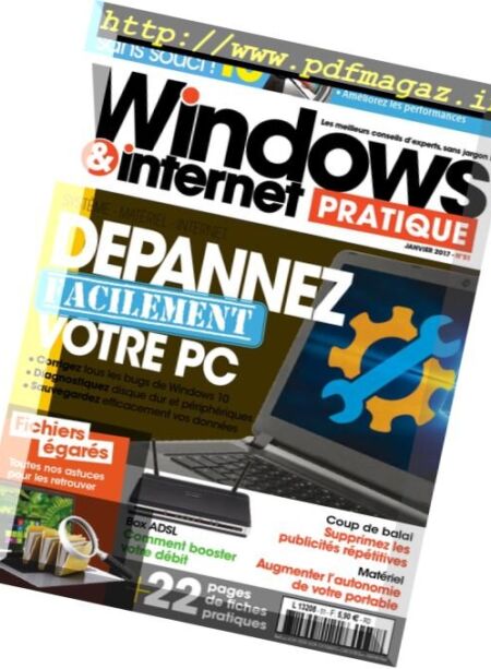 Windows & Internet Pratique – Janvier 2017 Cover