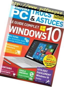 Windows PC Trucs et Astuces – Janvier-Mars 2017