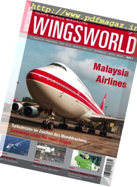 Wingsworld – Dezember 2016 Cover