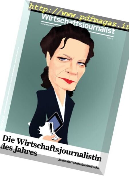Wirtschaftsjournalist – Nr.6, 2016 Cover
