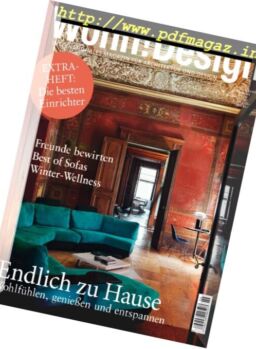 Wohn!Design – November-Dezember 2016