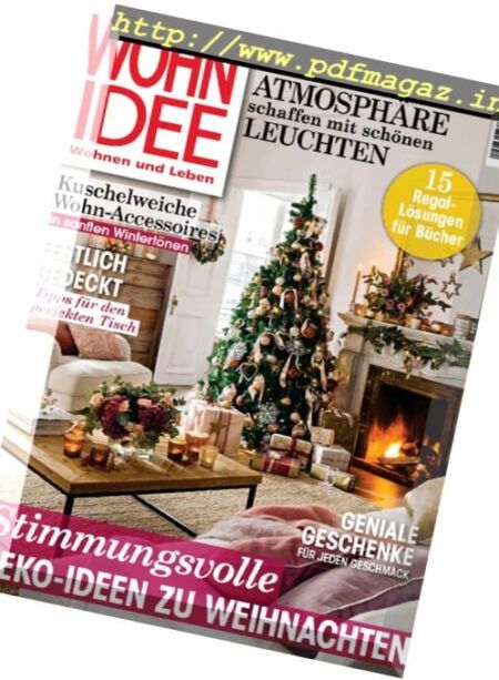 Wohnidee – Dezember 2016 Cover