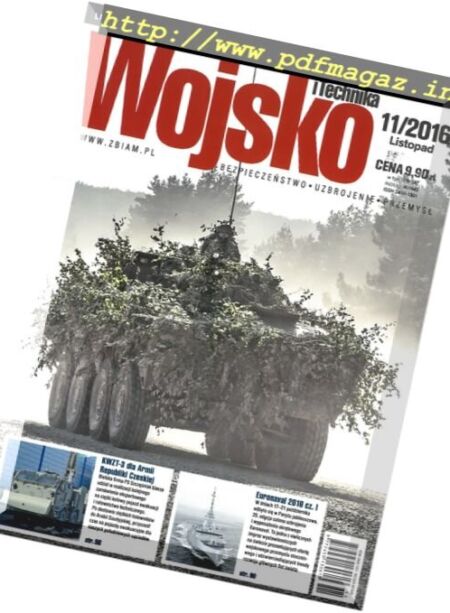 Wojsko i Technika – N 11, Listopad 2016 Cover
