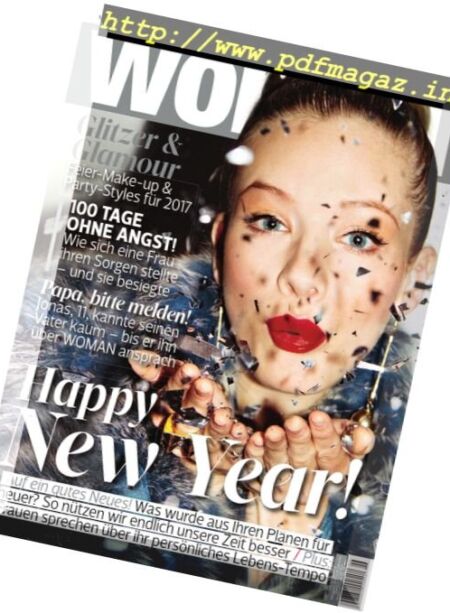 Woman Germany – 22 Dezember 2016 Cover