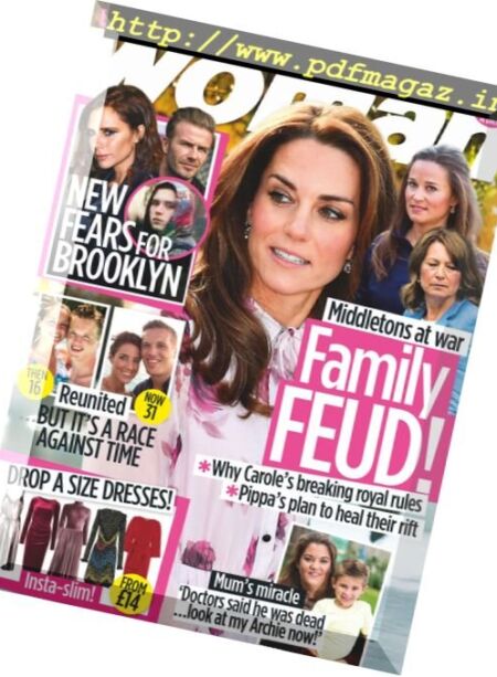 Woman UK – 12 December 2016 Cover