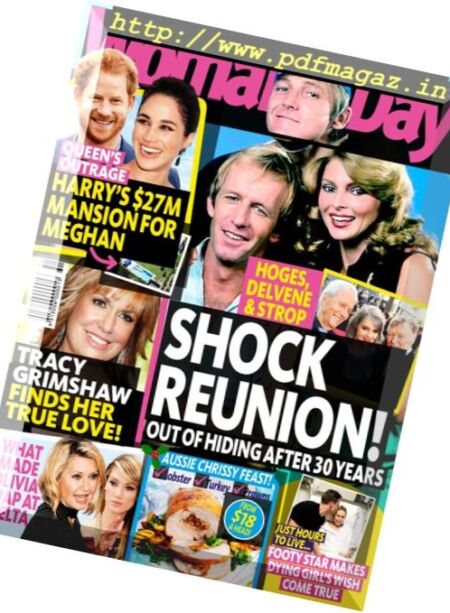 Woman’s Day Australia – 19 December 2016 Cover