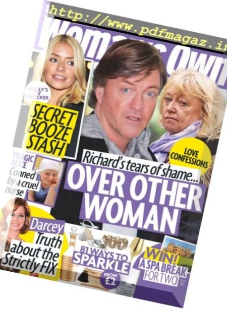 Woman’s Own – 12 December 2016 Cover