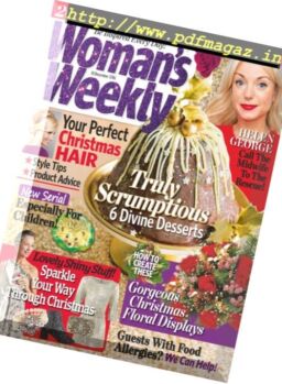 Woman’s Weekly UK – 13 December 2016