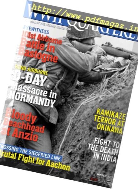 WWII Quarterly – Winter 2017 Cover