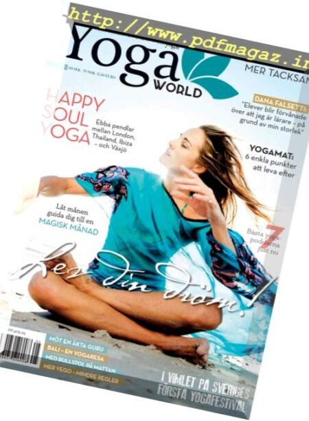 Yoga World – Nr.5, 2016 Cover