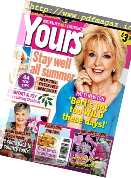 Yours Australia – Issue 75 2016 Cover