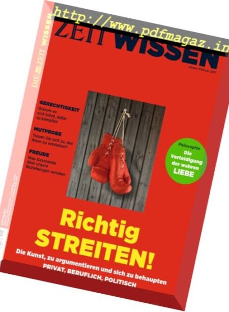 Zeit Wissen – Januar-Februar 2017 Cover
