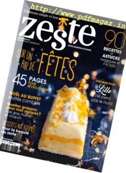 Zeste – Hors-Serie – Decembre 2016 – Janvier 2017