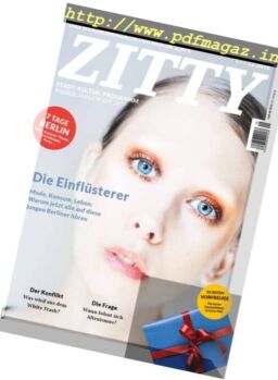 Zitty – 1 Dezember 2016