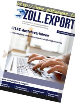 Zoll.Export – Dezember 2016