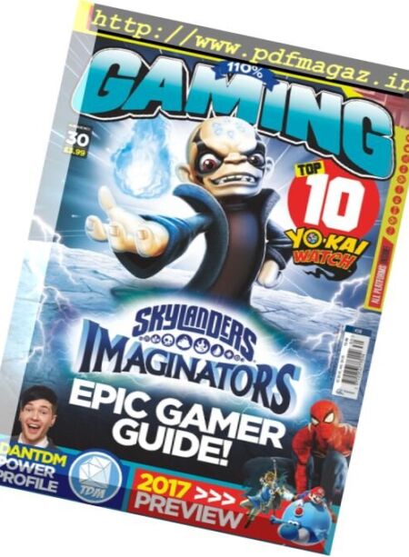 110% Gaming – Issue 30, 2017 Cover