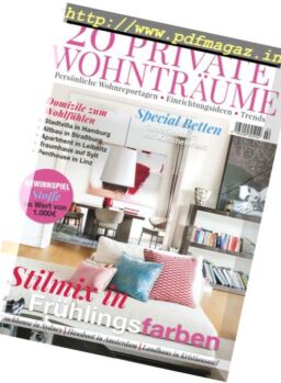 20 Private Wohntraume – Marz-April 2017