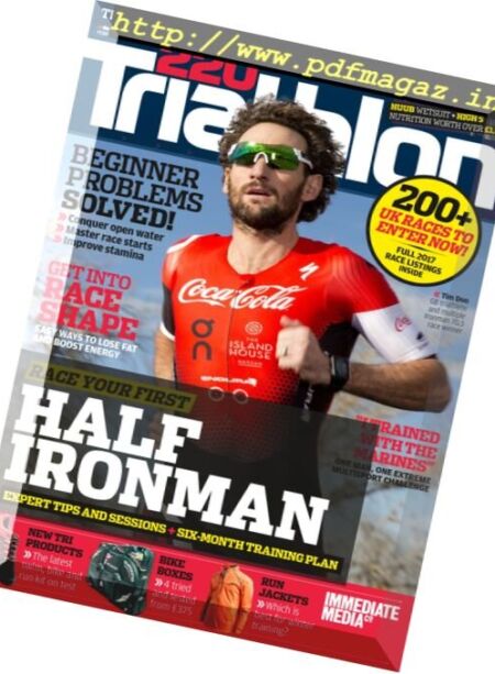 220 Triathlon UK – February 2017 Cover