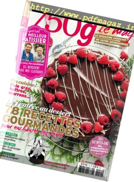 750g Le mag – Decembre 2014 – Janvier 2015 Cover