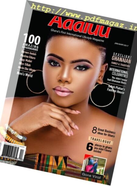 Aaatuu Magazine – January-March 2017 Cover