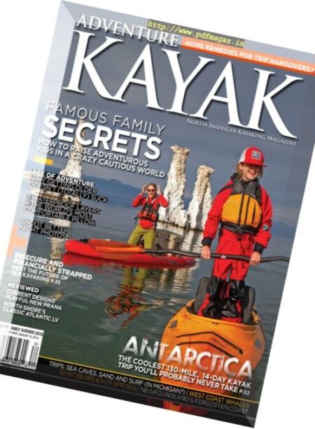 Adventure Kayak – Summer 2016 Cover