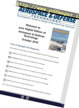Aerospace & Defense Technology – October 2016