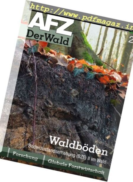 AFZ DerWald – 16 Januar 2017 Cover