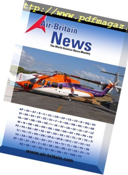 Air-Britain News – January 2017 Cover