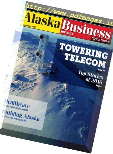 Alaska Business Monthly – December 2016 Cover