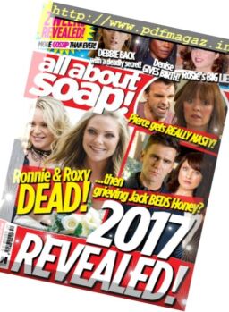 All About Soap UK – 6 January 2017