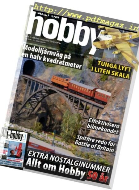 Allt om Hobby – Oktober-December 2016 Cover