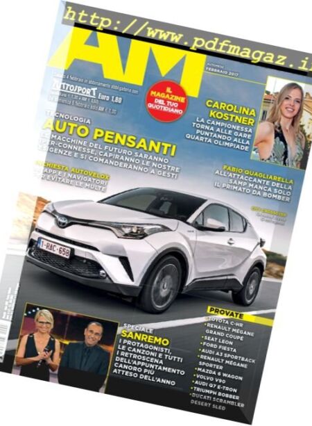 AM – Febbraio 2017 Cover