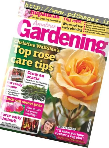 Amateur Gardening – 14 January 2017 Cover