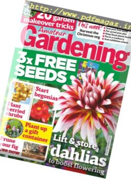 Amateur Gardening – 24 December 2016