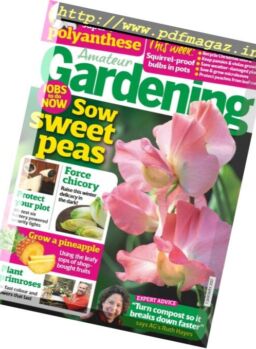 Amateur Gardening – 7 January 2017