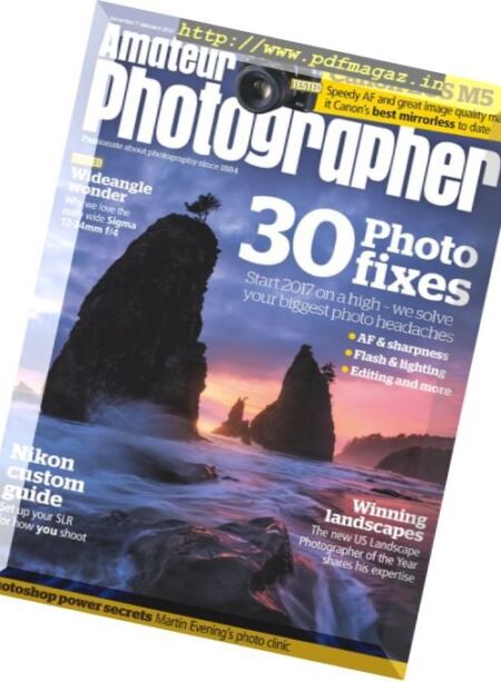 Amateur Photographer – 7 January 2017 Cover