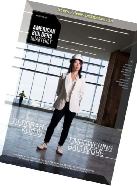 American Builders Quarterly – January-March 2017 Cover