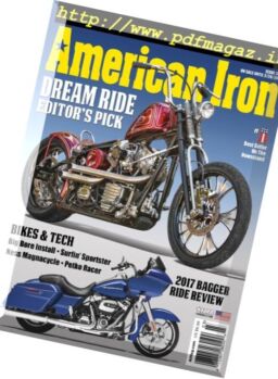 American Iron Magazine – Issue 346, 2017