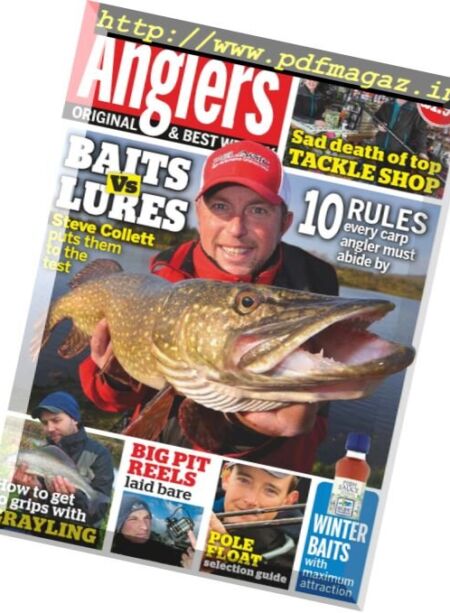 Angler’s Mail – 31 January 2017 Cover