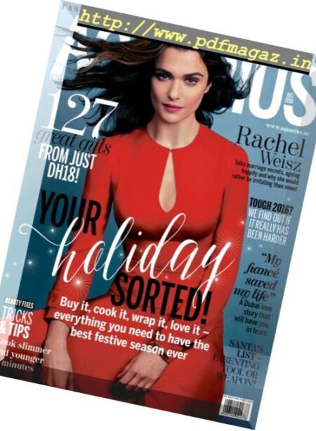 Aquarius – December 2016 Cover