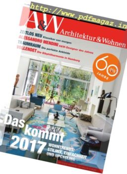 Architektur & Wohnen – Februar-Marz 2017
