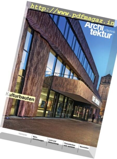 Architektur+Technik – Januar 2017 Cover
