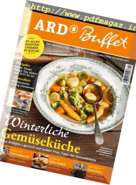 ARD Buffet – Januar 2017 Cover