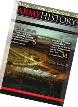 Army History – Fall 2016
